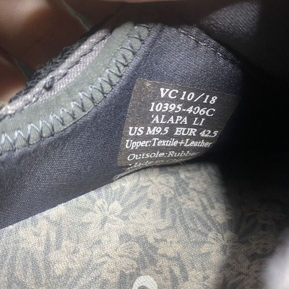 Olukai Alapa Li Shoes Mens 9.5 Gray Slip On Elastic Laces Mesh Sneakers - Picture 7 of 9